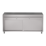 Stainless Steel Cabinet for Commercial Kitchens 180 x 61 x 90cm high