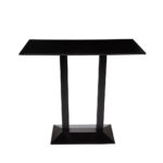 Rectangle Diego Composite High Pressed Laminate Table Tops Black - Image 3
