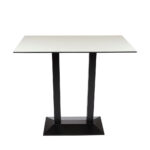 Rectangle Diego Composite High Pressed Laminate Table Tops White - Image 3