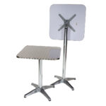 Miguel Square Outdoor Folding Dining & Bar Table - Image 2
