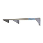 stainless steel wall mounted shelf