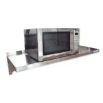 stainless steel wall mounted shelf