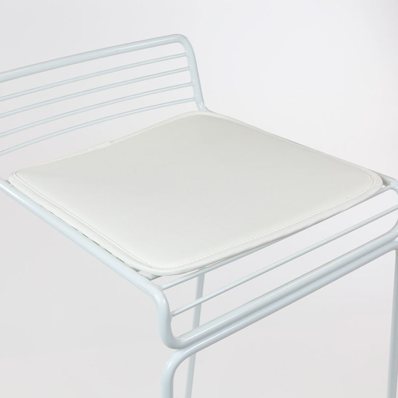 sienna bar stool cushions white