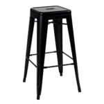 tolix bar stool matt black