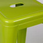 tolix 45cm stool limey