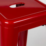 tolix 45cm stool red