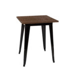 60cm square tolix table