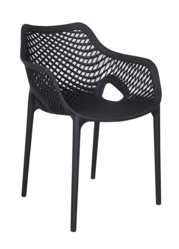 air arm chair black chairforce