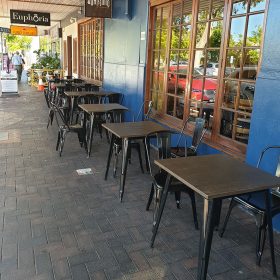 Tolix Chairs & Tables at Siennas Restaurant, WA