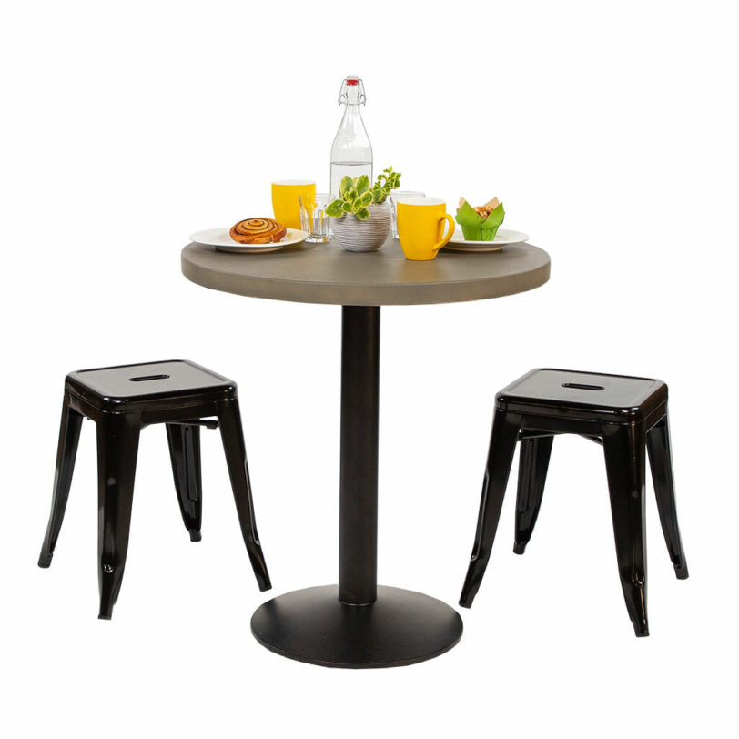 cement table top round 70cm