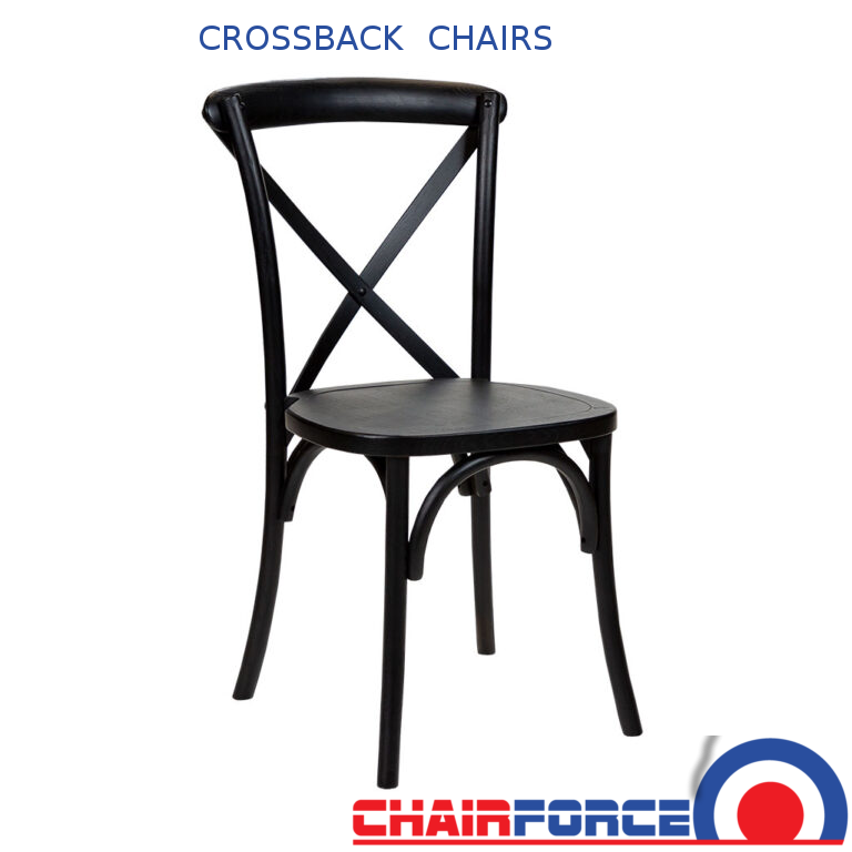 white crossback chairs