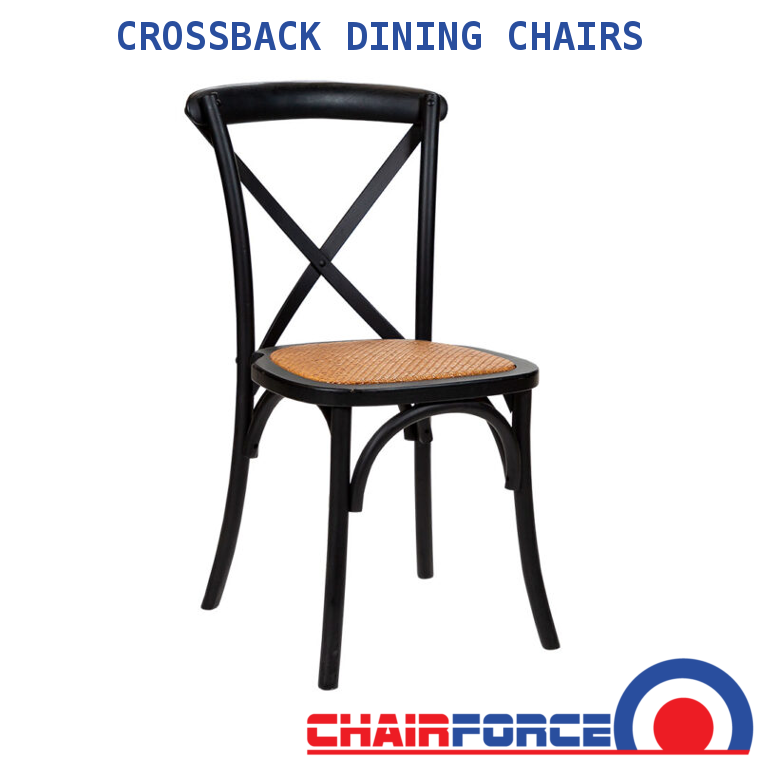 crossback dining chairs