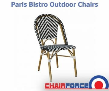 Affordable Paris Bistro Outdoor Chairs