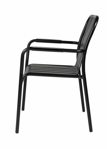 Santos Outdoor Chair, black