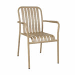Santos Outdoor Chair, champagne