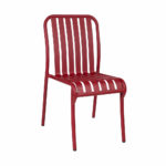 Santos Outdoor Chair, red