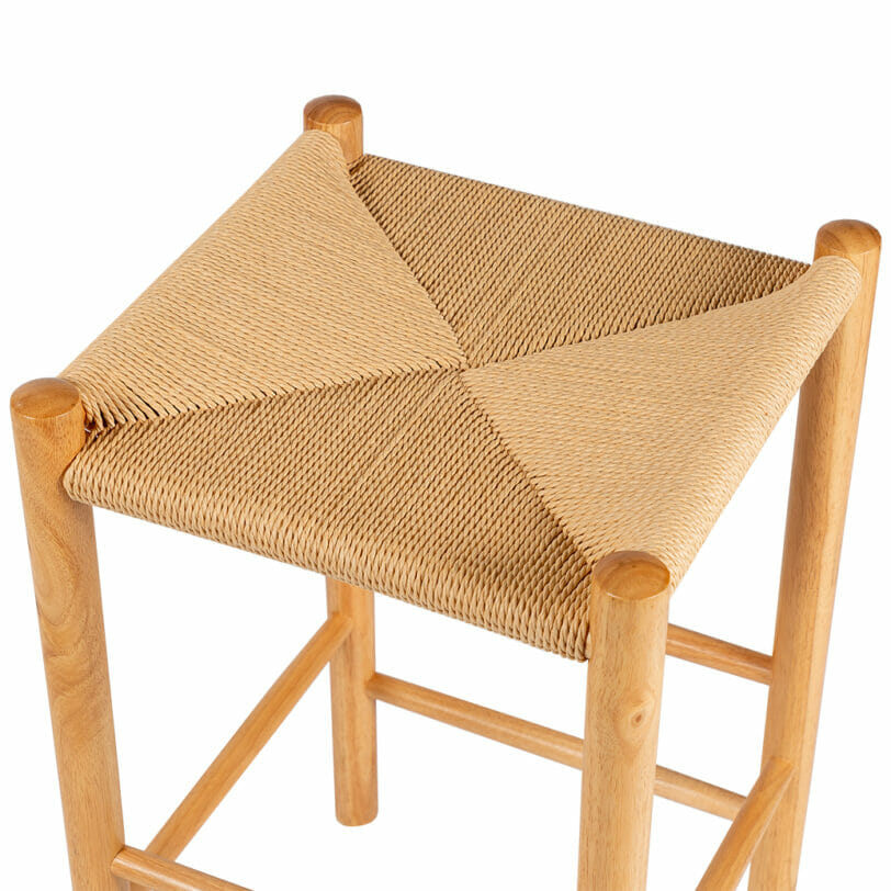 natural color Hans Wegner bar stool