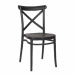 Polypropylene Provincial Crossback Chair (Extra Strong)