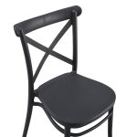 Polypropylene Provincial Crossback Chair (Extra Strong) - Image 4