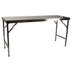 Folding Stainless Steel Catering Bench 183 x 61cm