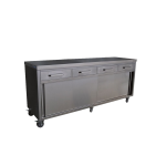 Stainless Steel Kitchen Cabinets 200 x 61 x 90cm high