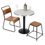 Lola Industrial Vintage Cafe Stool - Image 4