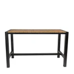 Cannes Aluminium & Polywood Outdoor Bar Table 185 x 90cm - Image 7