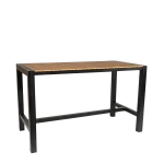Cannes Aluminium & Polywood Outdoor Bar Table 185 x 90cm - Image 3