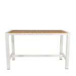 Cannes Aluminium & Polywood Outdoor Bar Table 185 x 90cm - Image 8