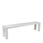 Cannes Aluminium Outdoor Bench with Polywood Top 185 x 35cm - Image 9