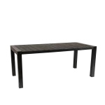Cannes Aluminium & Polywood Outdoor Dining Table 185 x 90cm - Image 3