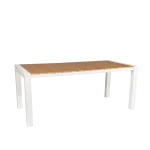 Cannes Aluminium & Polywood Outdoor Dining Table 185 x 90cm - Image 4