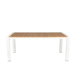 Cannes Aluminium & Polywood Outdoor Dining Table 185 x 90cm - Image 8