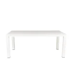 Cannes Aluminium & Polywood Outdoor Dining Table 185 x 90cm - Image 5