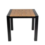 Cannes Aluminium & Polywood Outdoor Dining Table 84cm - Image 5