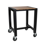 Cannes Aluminium & Polywood Outdoor Mobile Bar Table 84cm