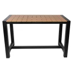 Cannes Aluminium & Polywood Outdoor Counter Table 151 x 80cm - Image 4