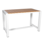 Cannes Aluminium & Polywood Outdoor Counter Table 151 x 80cm