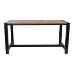 Cannes Aluminium & Polywood Outdoor Counter Table 185 x 90cm - Image 3