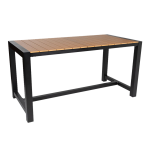 Cannes Aluminium & Polywood Outdoor Counter Table 185 x 90cm