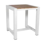 Cannes Aluminium & Polywood Outdoor Counter Table 84cm - Image 2
