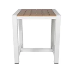 Cannes Aluminium & Polywood Outdoor Counter Table 84cm - Image 4