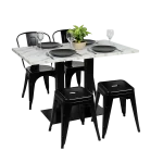 high quality table top white marble