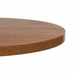 Round Ciro Melamine Table Top, Walnut - Image 2