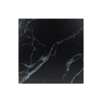 Square Ciro Melamine Table Top, Black Marble
