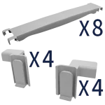 Corner Connection Pack for 610mm Deep Bay
