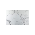 Rectangle Diego Composite High Pressed Laminate Table Tops, White Marble