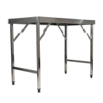 Folding Stainless Steel Catering Bench 153 x 61cm