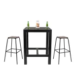 Lola Industrial Vintage Bar Stool - Image 4