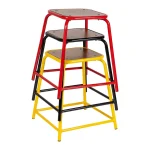 Lola Industrial Vintage Cafe Stool - Image 3